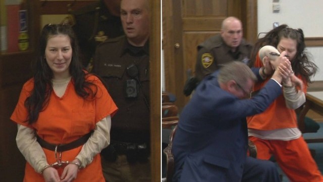 Após esquartejar o corpo do amante, mulher ataca o seu advogado em tribunal