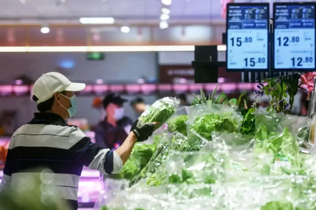 Inflação na China recua a 0,7% em março